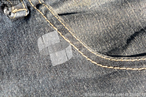 Image of Jeans pocket for background