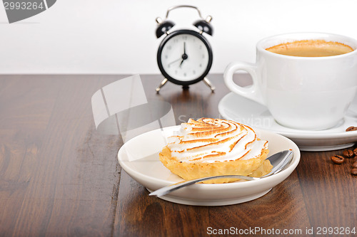 Image of Breakfast time with coffee and cake
