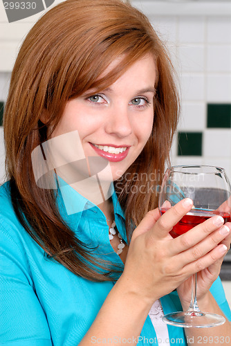 Image of Drinking Wine