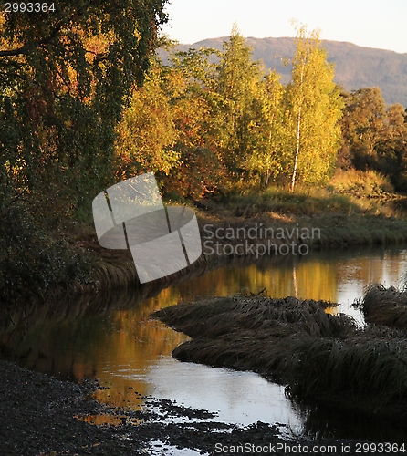 Image of Autumn by the river Gaula