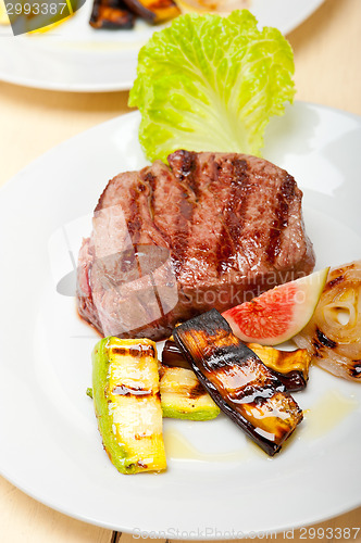 Image of grilled beef filet mignon