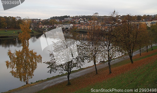 Image of Trondheim in autumn