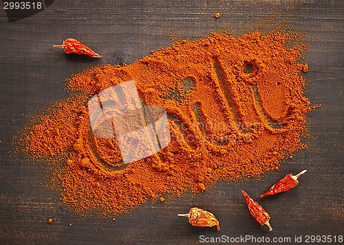 Image of ground Chili pepper