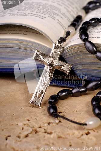 Image of Bible And Crucifix