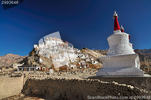 Image of Thiksey monastery