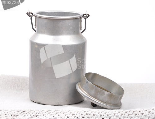 Image of Milk can open