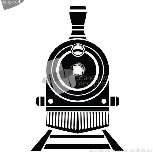 Image of old train icon