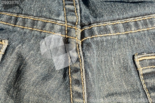 Image of Jeans back pocket