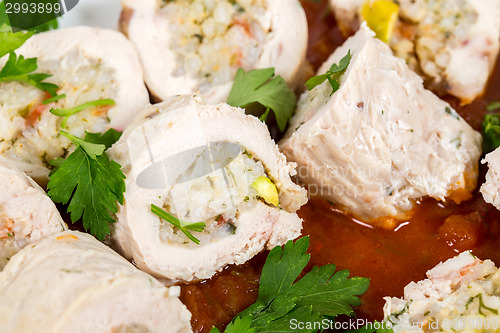 Image of Stuffed chicken breasts