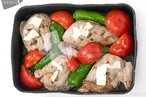 Image of Roast chicken mediterranean style