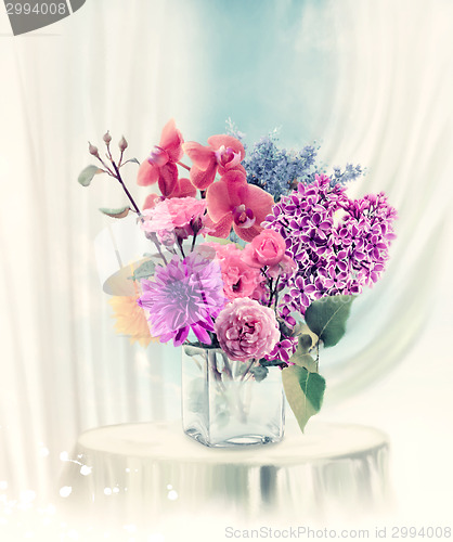 Image of Flowers In Vase