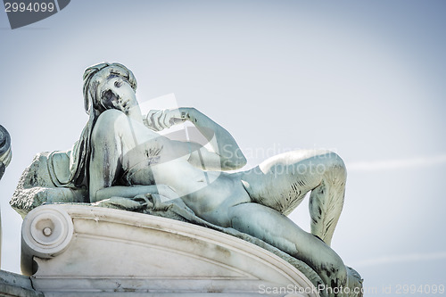 Image of Detail of monument David Statue