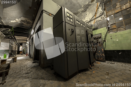 Image of Electricity distribution hall in metal industry