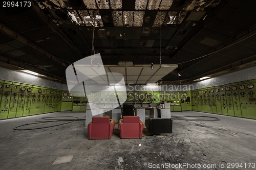 Image of Electricity distribution hall in metal industry