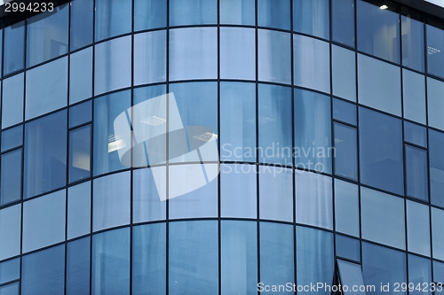 Image of Abstract picture of a modern building