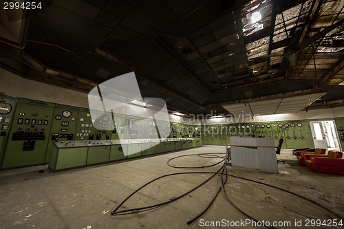 Image of Electricity distribution hall in metal industry