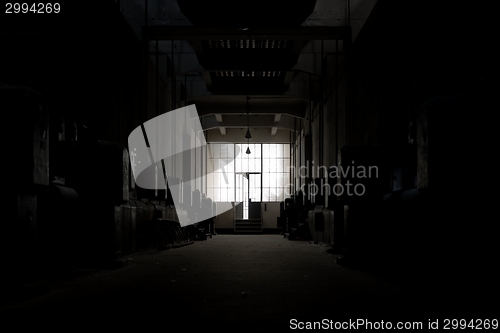 Image of Dark and abandoned place