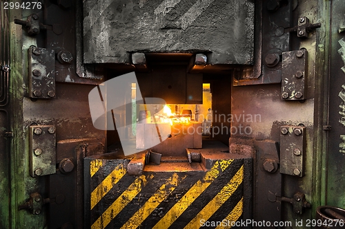 Image of Hot iron in smeltery