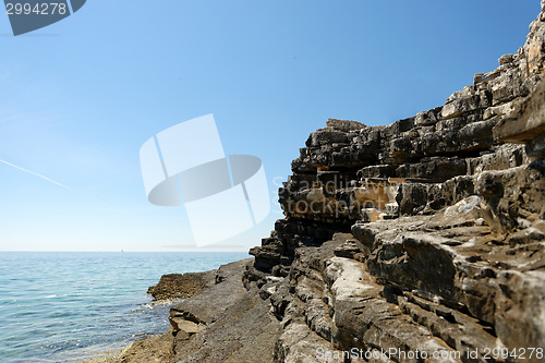 Image of Transparent water at the shore