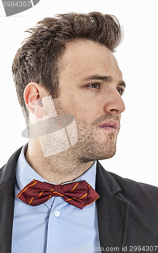 Image of Profile of a Young Businessman
