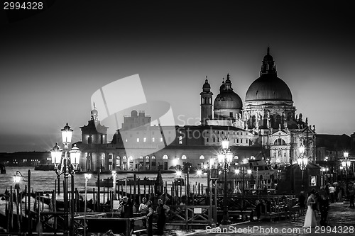 Image of Venice in sunset.