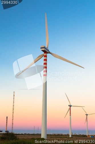 Image of Wind turbines 