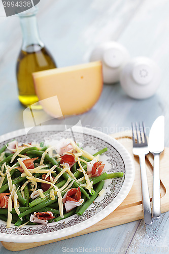 Image of ham and beans salad