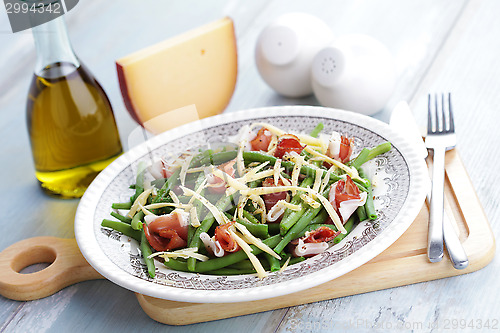 Image of ham and beans salad