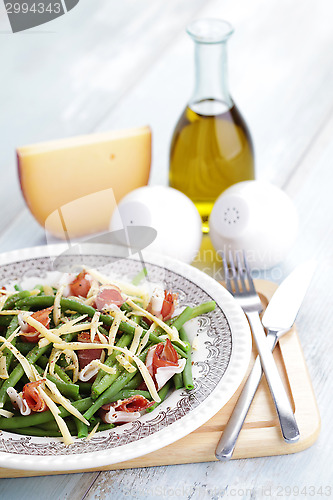 Image of ham and beans salad