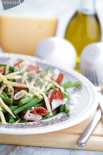Image of ham and beans salad
