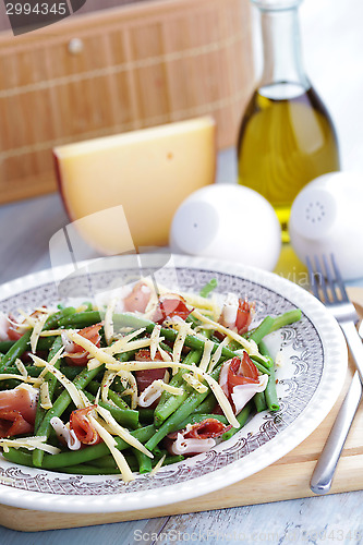 Image of ham and beans salad