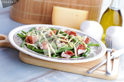 Image of ham and beans salad