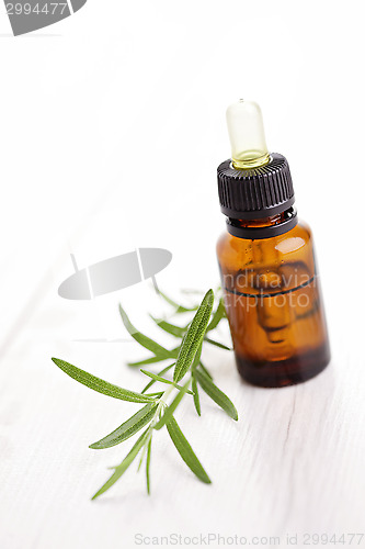 Image of rosemary essential oil