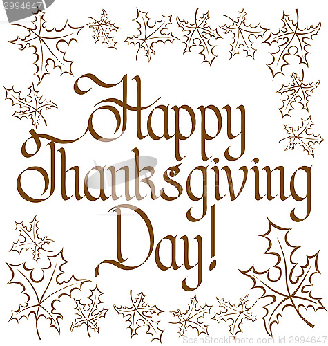 Image of Thanks Giving text