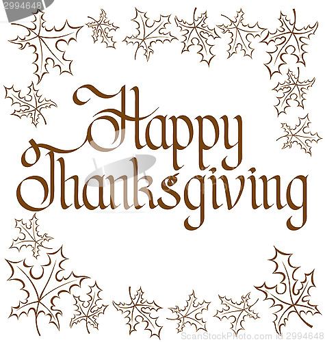 Image of Thanks Giving text