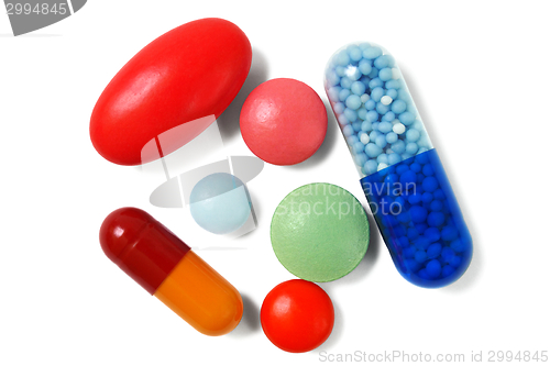 Image of Closeup of pills