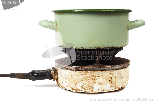 Image of Kitchen pot and cooker
