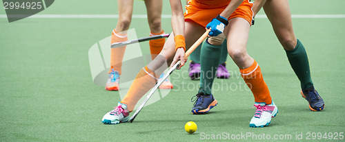 Image of field hockey midfield challenge