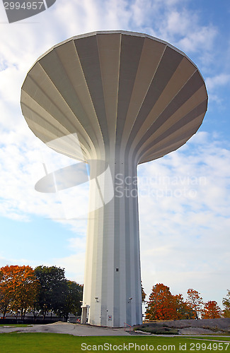 Image of Abstract water towers 