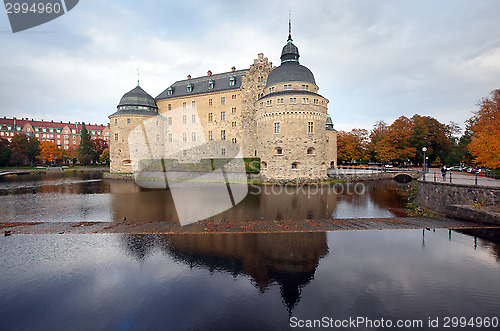 Image of Örebro castle,  castle in the city of Örebro, Sweden