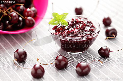 Image of cherry jam