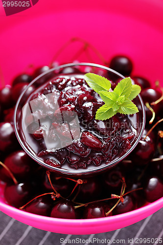 Image of cherry jam