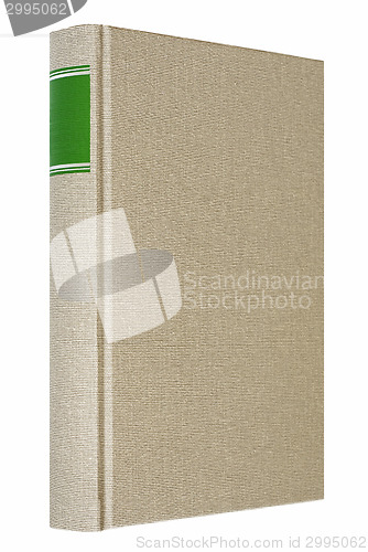 Image of Grey book isolated on white background