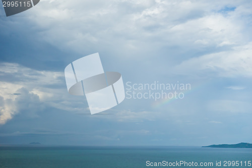 Image of rainy sky