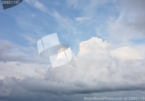 Image of rainy sky