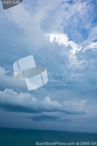 Image of rainy sky