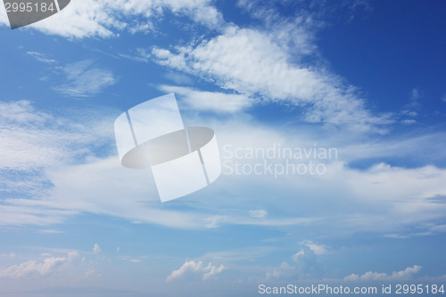 Image of blue sky