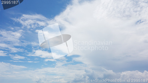 Image of blue sky