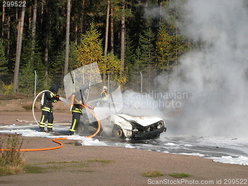 Image of Fire Departement exercise