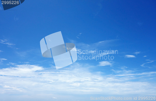 Image of blue sky